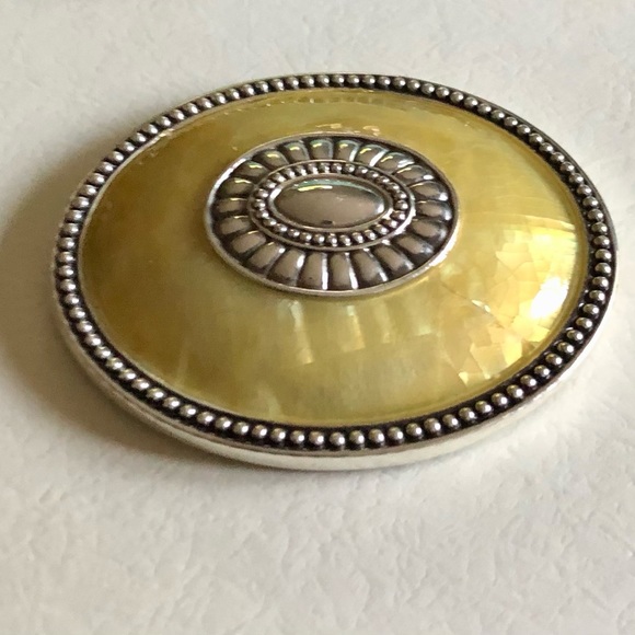 Lunt Silversmiths mirror mother of pearl purse mirror SOLD OUT! - Picture 6 of 7
